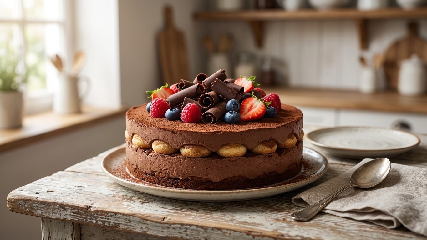 Charlotte chocolat bluffante : LE gâteau du dimanche sans cuisson facile et généreux pour tous les gourmands