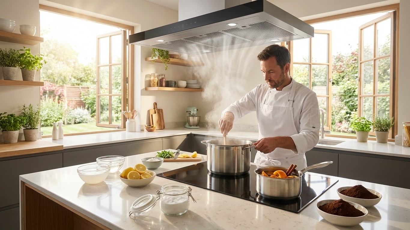 Cuisine sans mauvaise odeur : les vrais secrets des pros pour une ambiance aussi gourmande que vos plats