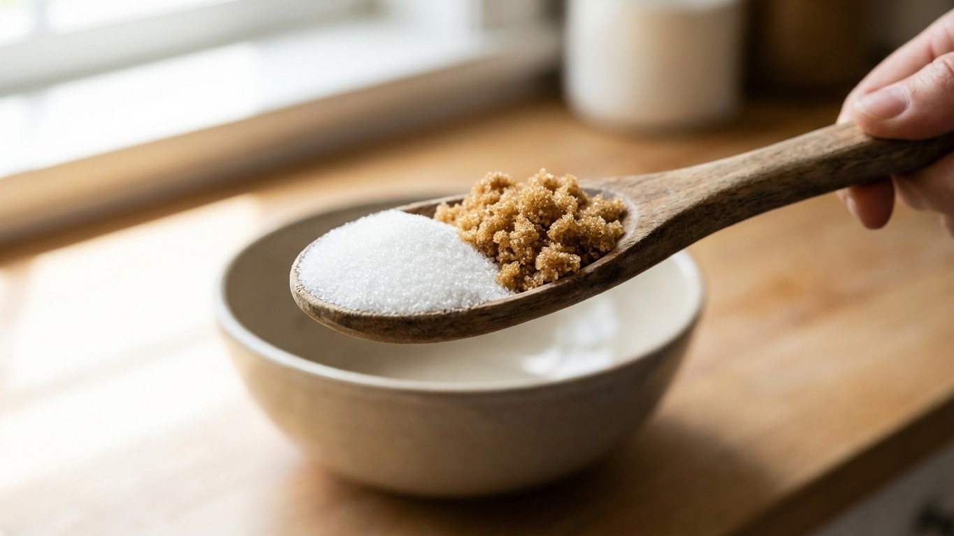 Mes gâteaux étaient toujours trop secs : j'ai compris mon erreur en regardant la couleur du sucre.