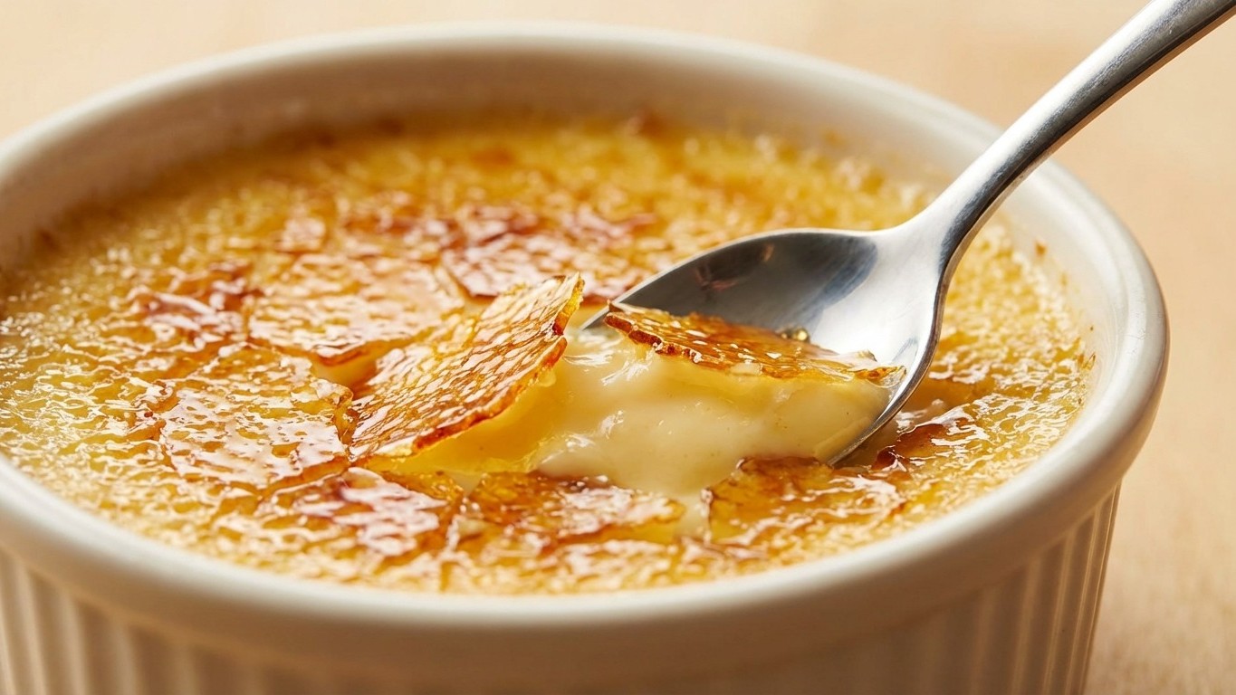 Ce mode de cuisson que tout le monde utilise pour la crème brûlée gâche en secret la texture sous la croûte