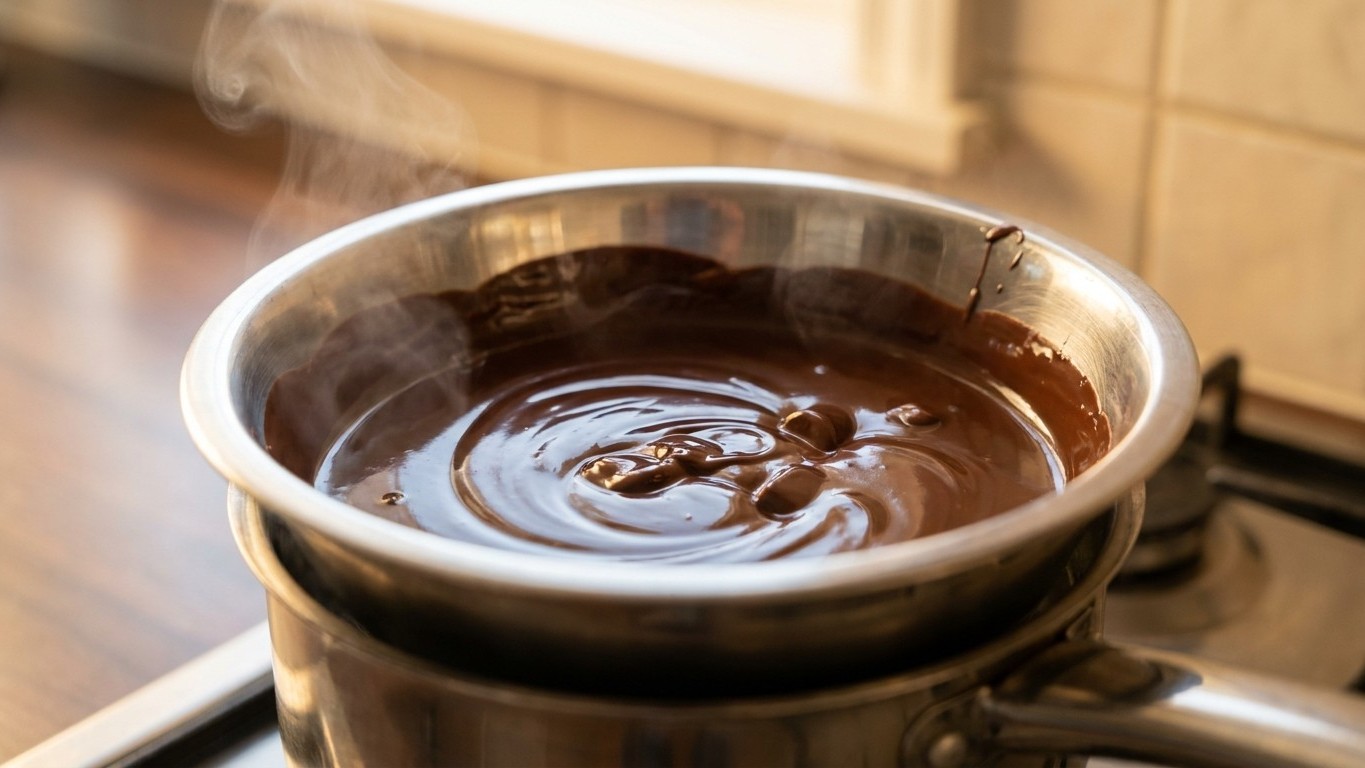 Je couvrais toujours ma casserole au bain-marie : le chocolatier m'a montré la goutte qui détruit tout