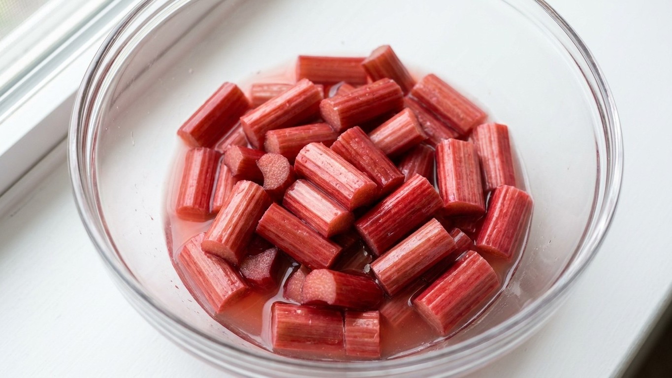 Je sucrais ma rhubarbe depuis 20 ans : un pâtissier m'a montré le geste qui rend le sucre inutile