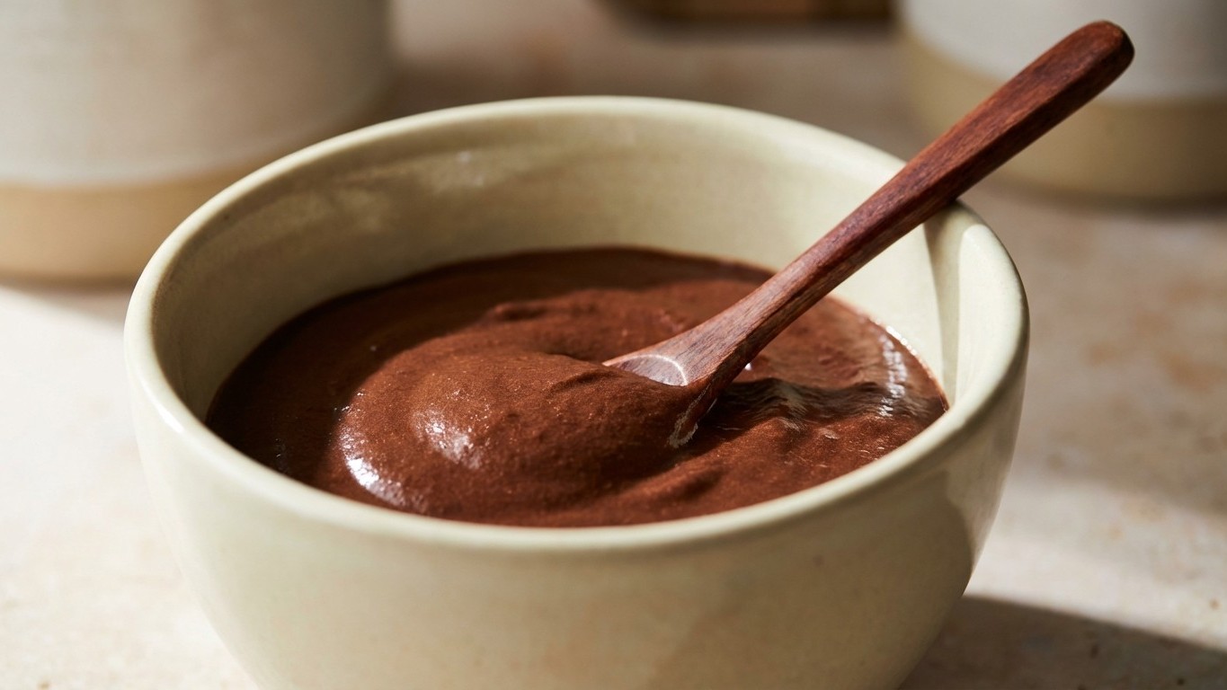 Mon pâtissier a goûté ce dessert au yaourt et cacao : il a juré que c'était une de ses recettes