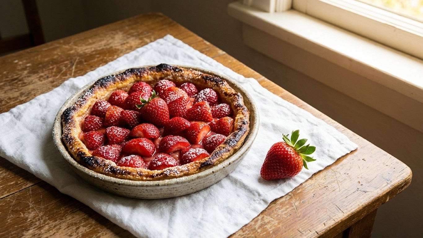 « Pourquoi tu mets ça sur tes fraises ? » : la poudre que ma grand-mère ajoutait avant d'enfourner sa tarte