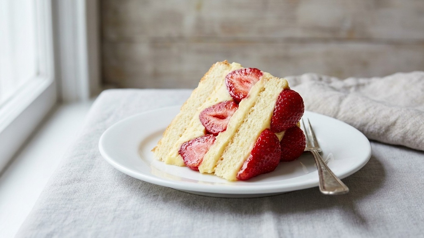 Préparer son fraisier la veille semble être une bonne idée : voici ce que 12 heures au frigo font réellement au biscuit