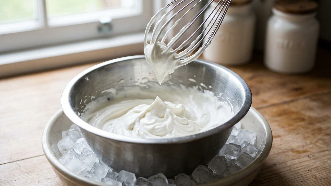 Je fouettais ma chantilly dans un bol sorti du placard : les grains qui apparaissaient après 5 min m'ont fait comprendre m...