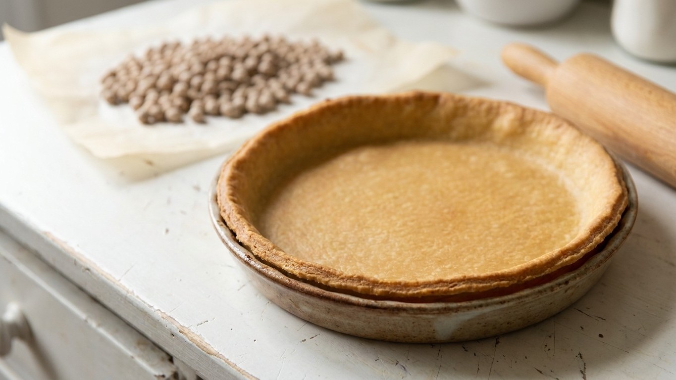 J'ai toujours piqué le fond de ma tarte à la fourchette avant de la cuire : le jour où ma pâte a encore gonflé, j'ai compr...