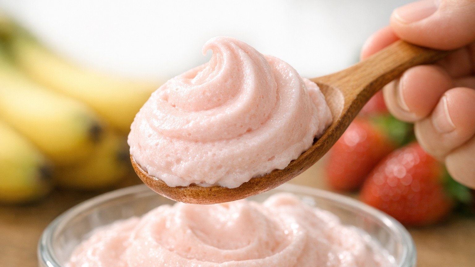 Je cassais mes glaces maison à la cuillère depuis des années : le jour où j'ai ajouté un seul ingrédient à mes fruits d'ét...