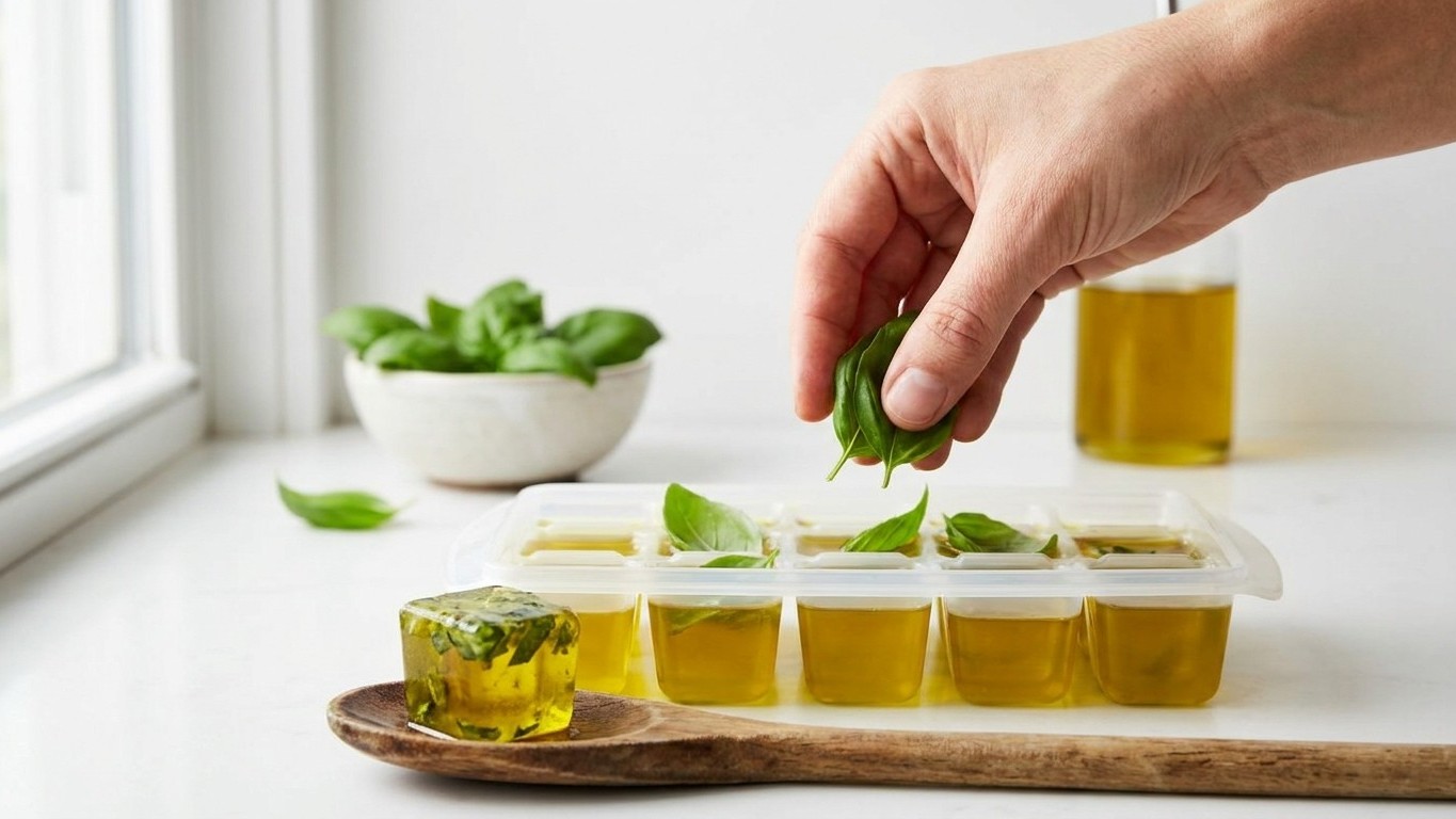 Je congelais mes herbes aromatiques en les laissant sécher : le jour où j'ai compris comment les pâtissiers les conservent...