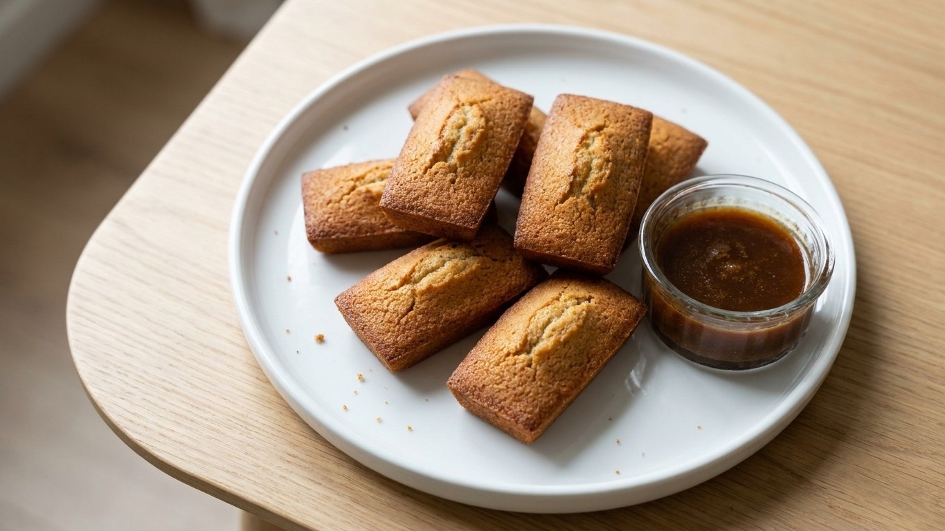 J'ai fait des financiers avec du beurre noisette et de la poudre d'amandes juste pour tester : mes invités ont cru que j'a...