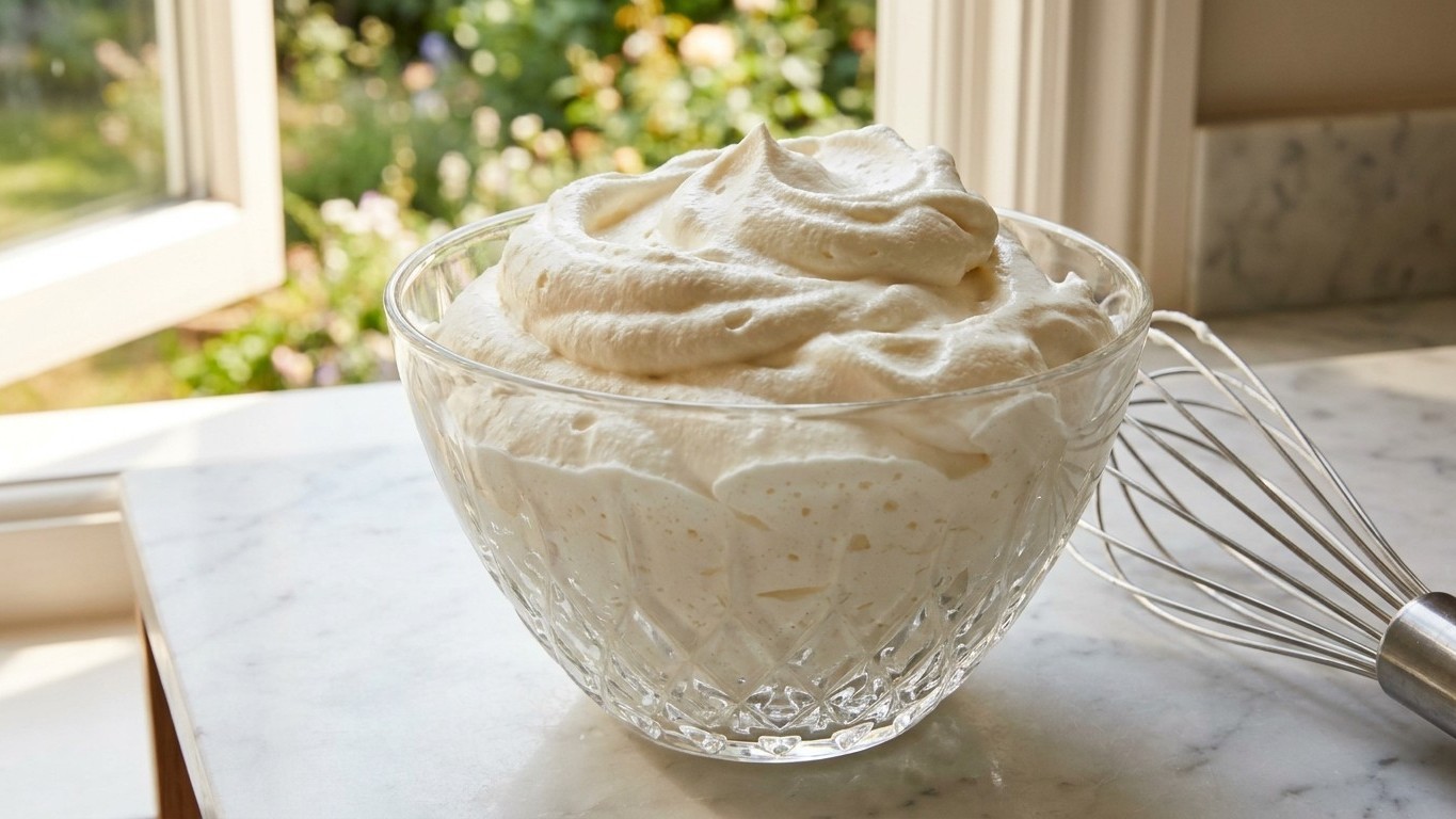 J'ai glissé mon bol et mes fouets au congélateur juste avant de monter ma chantilly : depuis, même en pleine canicule, ell...