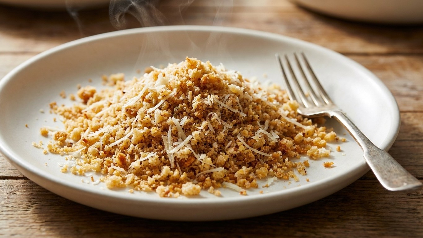 J'ai mélangé de la chapelure avec du parmesan et des œufs juste pour tester : mes invités ont cru que j'avais ramené des p...