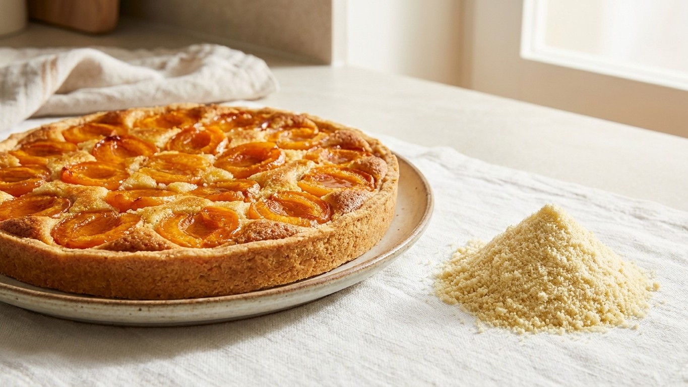 Je posais mes abricots directement sur la pâte comme tout le monde : un pâtissier m'a montré ce qu'il fallait saupoudrer d...