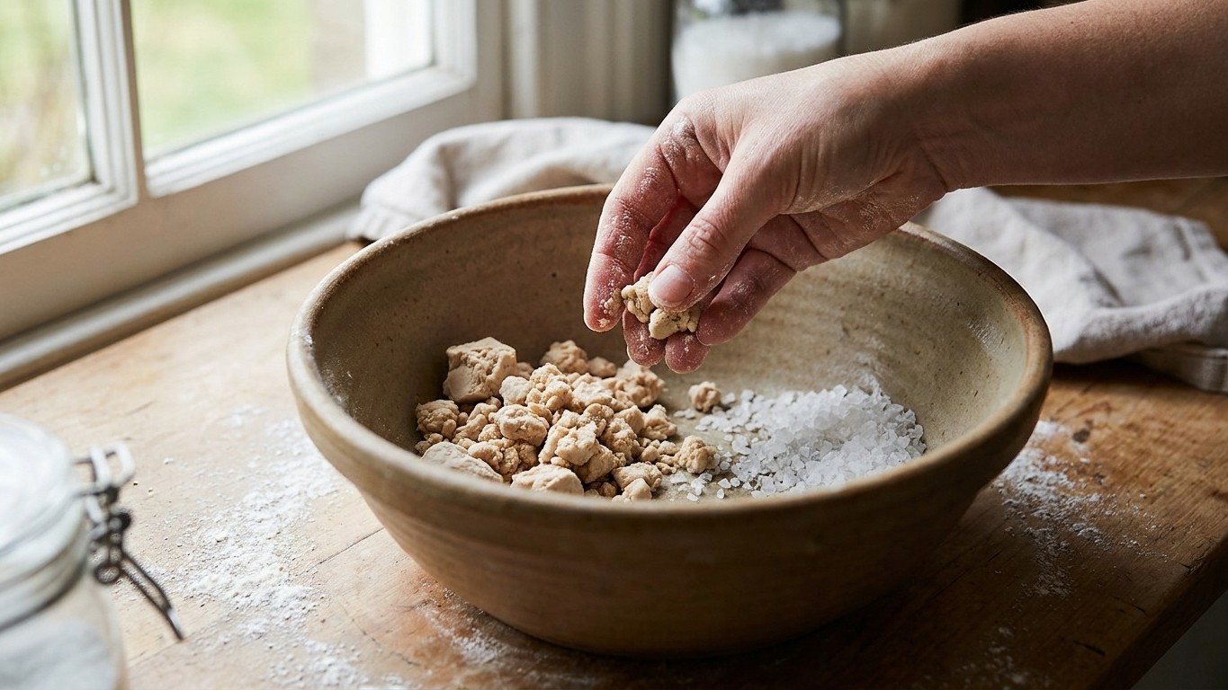 Je versais le sel directement sur la levure dans ma pâte à brioche : le jour où un boulanger m'a montré ce qui se passait ...