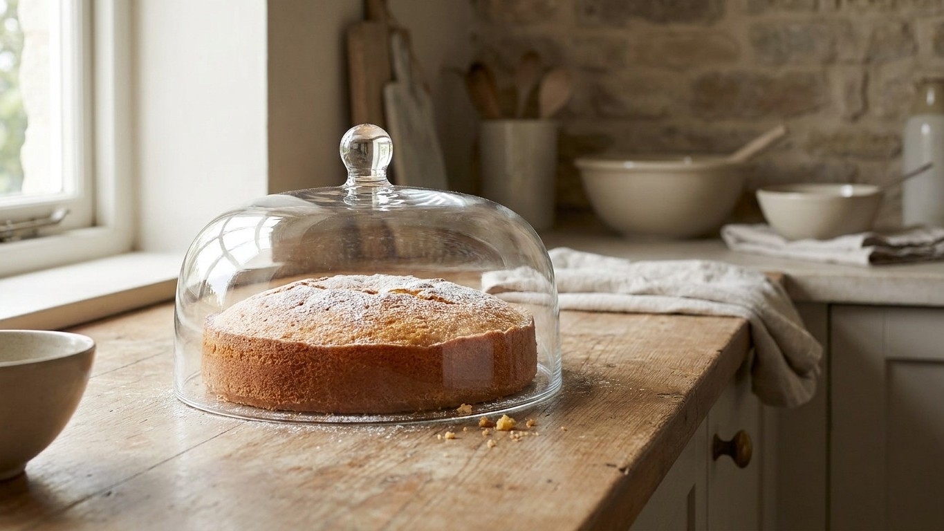 Les anciens posaient toujours une cloche sur le gâteau au lieu de le mettre au frais : la raison oubliée refait surface en...