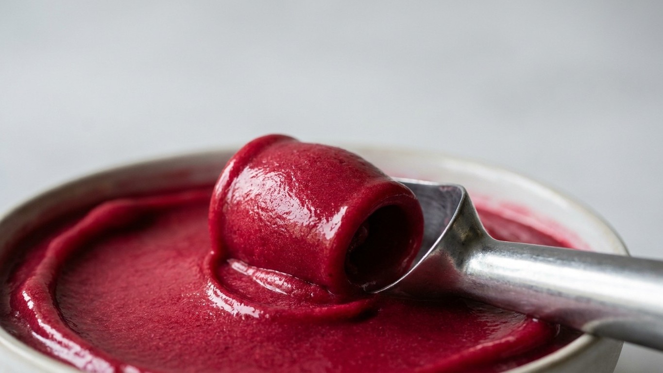 On s'obstine tous à alléger le sucre de nos sorbets maison, alors que c'est ce pourcentage sur la balance qui décide de to...