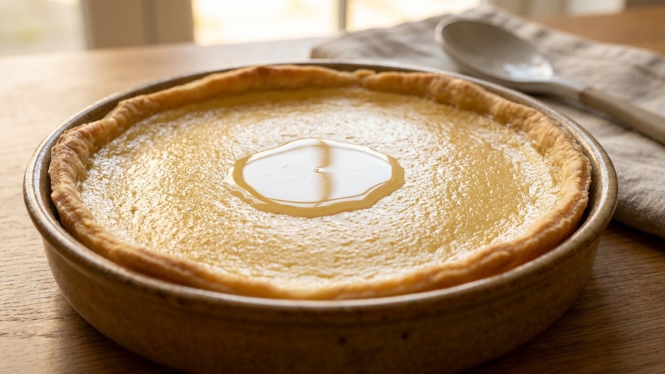 J'ai laissé mon appareil à flan bouillonner deux minutes de plus pour être sûr : à la découpe, il y avait une flaque au fo...