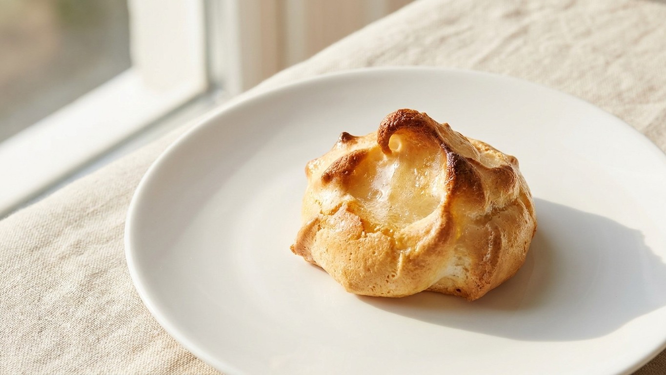 J'ai poussé mon four à 120 °C pour sécher mes meringues plus vite : à la sortie, elles étaient blondes et collaient aux dents