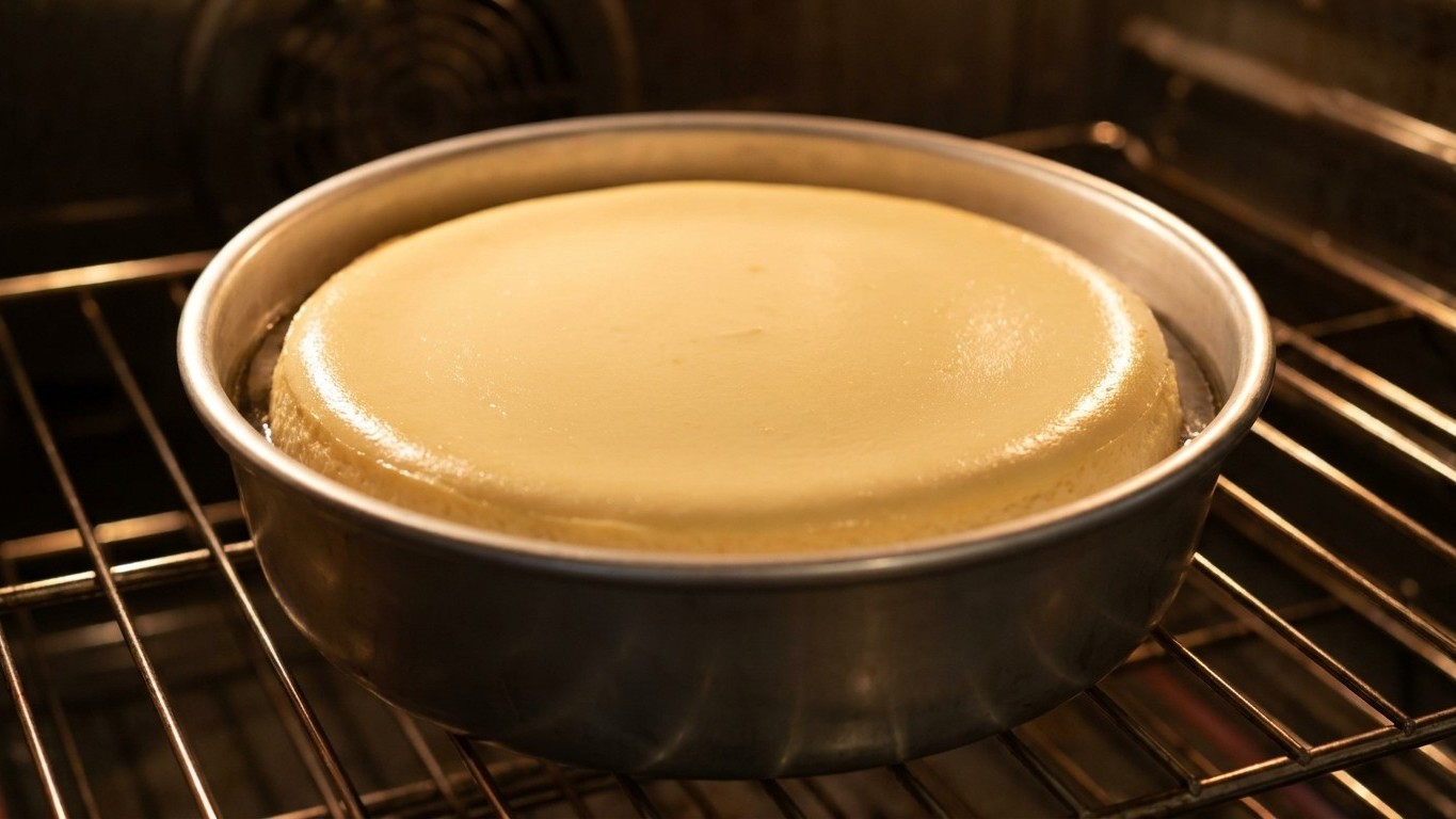 Mon pâtissier ne dépasse jamais 85 °C pour son cheesecake : ce qu'il fait à la place explique cette surface sans une seule...