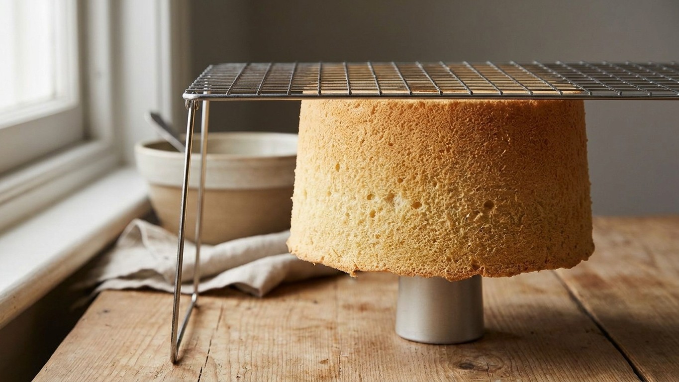 Si votre chiffon cake s'affaisse en refroidissant, ce n'est pas la cuisson : c'est ce que vous avez fait au moule avant d'...
