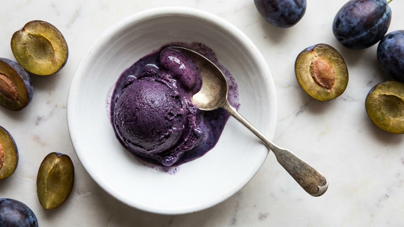 Si votre sorbet aux quetsches reste en bouillie au congélateur, ce n'est pas le sucre : c'est cette cuillère ajoutée avant...
