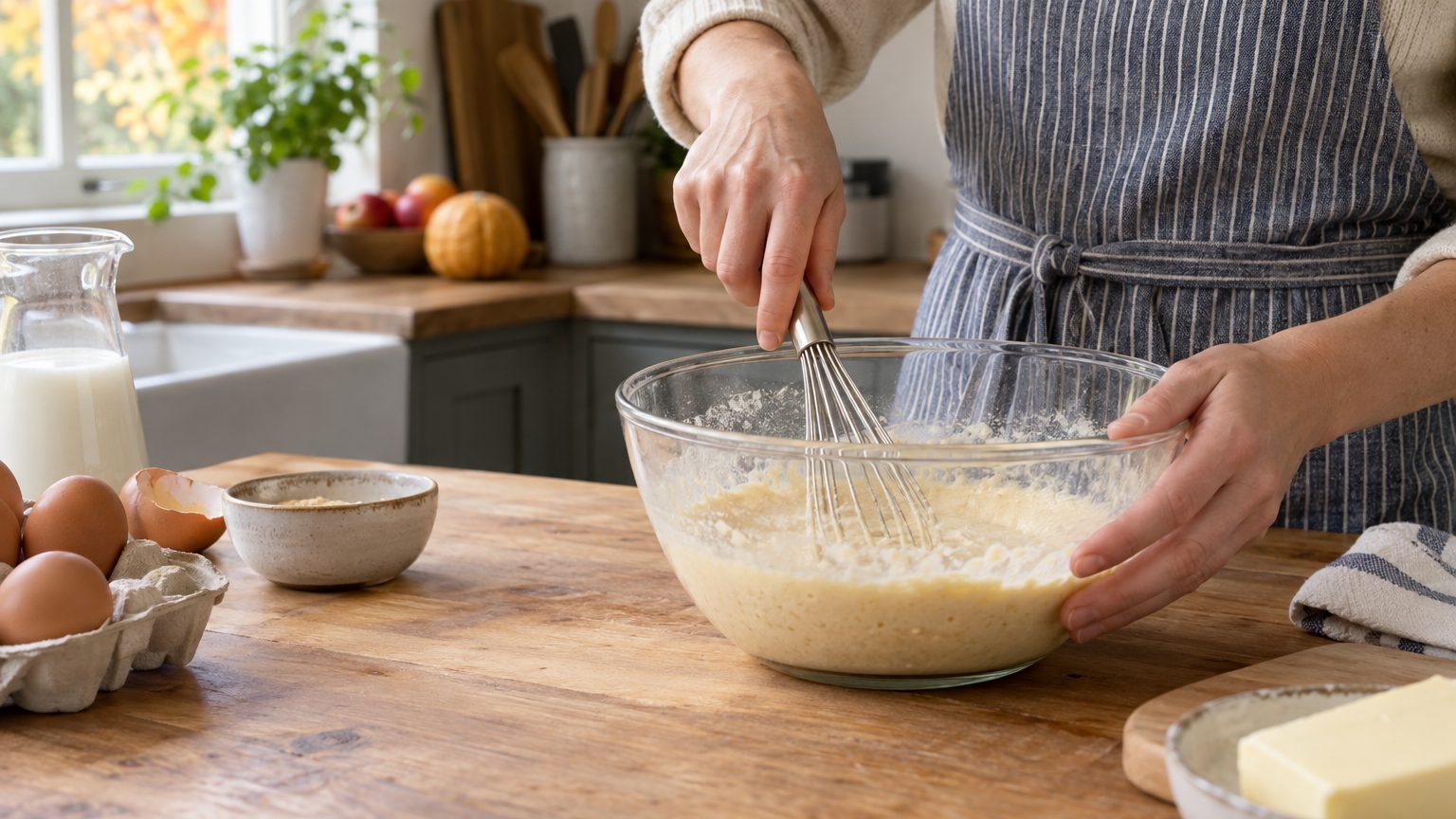 Pâte à gâteau qui tranche avec les œufs : pourquoi l'émulsion se rompt et comment la rattraper