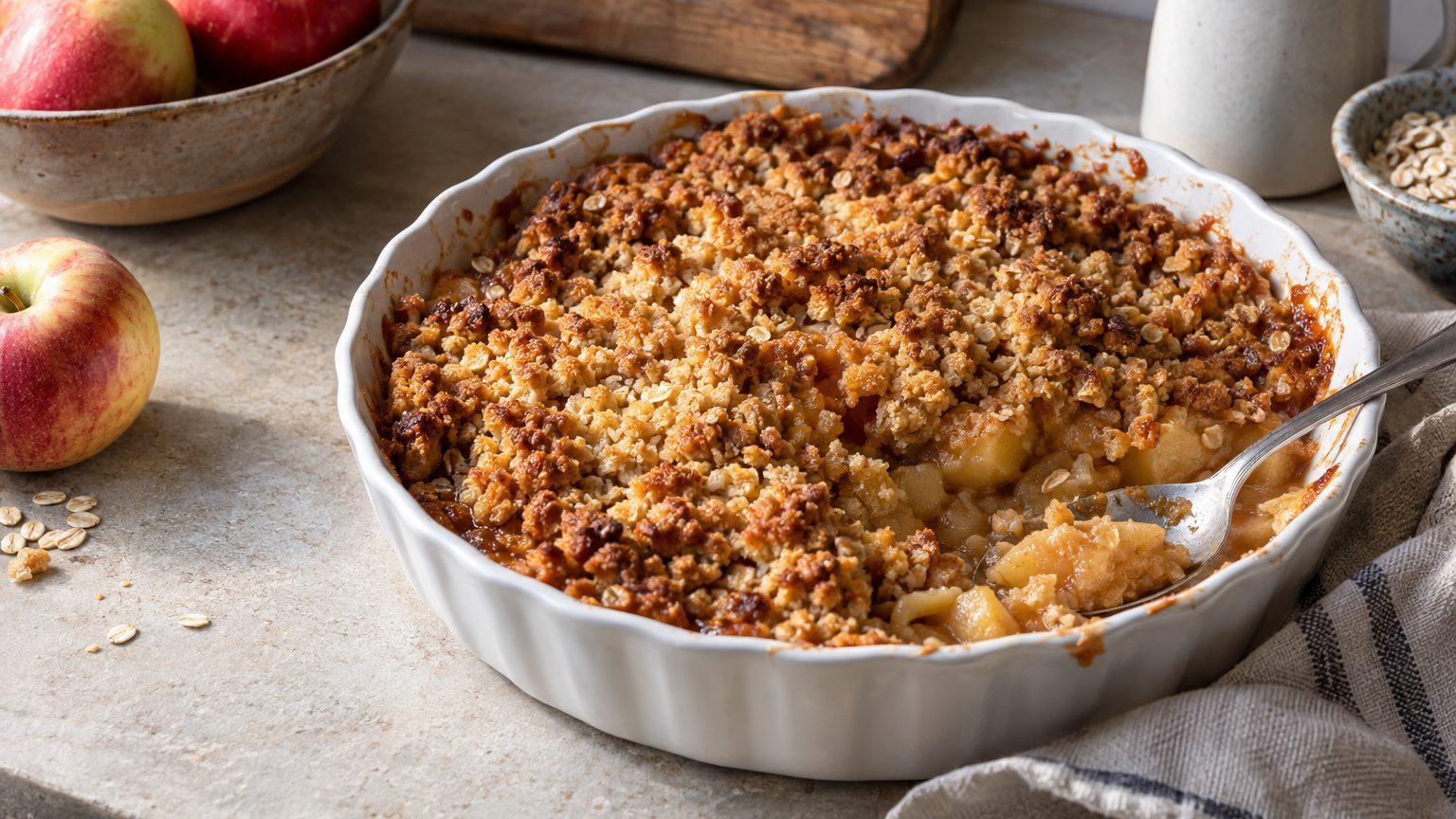 Pourquoi mon crumble n'est pas croustillant : proportions, beurre froid et astuces de cuisson
